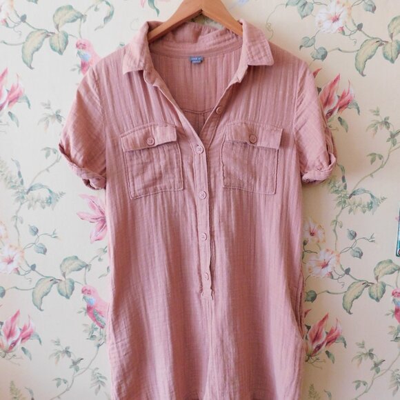 Fall Button Down Romper  🌳🍃 - Picture 2 of 10